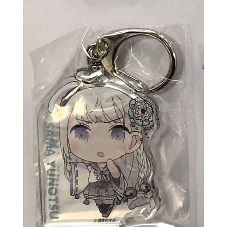 温泉むすめ 温泉津観光案内所 「ゆう・ゆう館」限定コラボ 温泉津佐間アクリルキーホルダー（SDVer.）