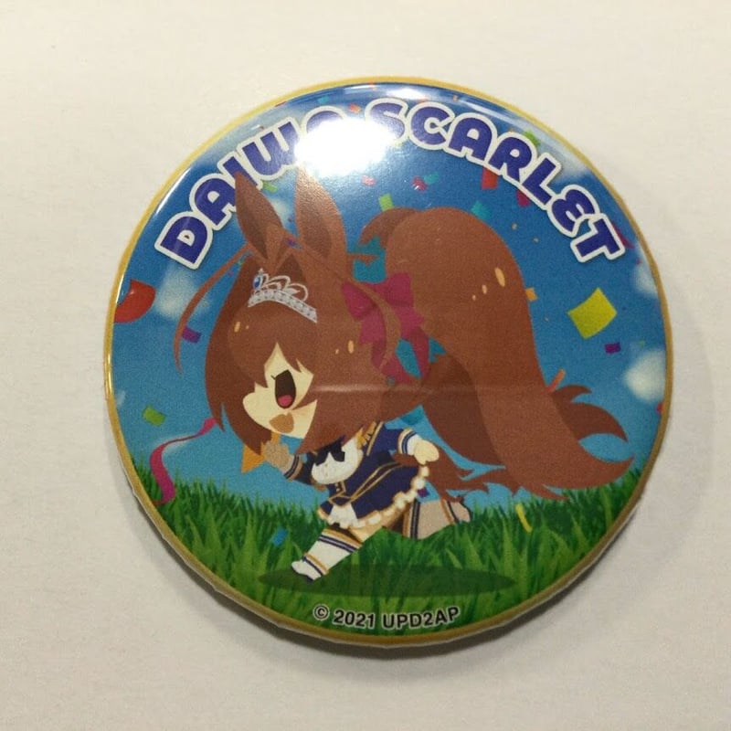 ダイワスカーレット 缶バッジ 【公式通販】