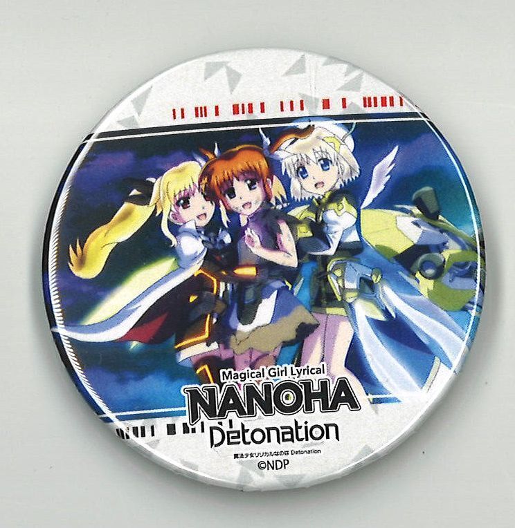 缶ガチャ(54mm)「魔法少女リリカルなのは Detonation」01/ 場面写ver.