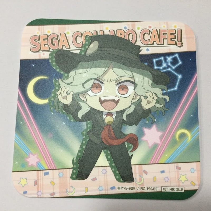 FGO Fate Grand Carnival エドモン セガコラボカフェ コースター | K