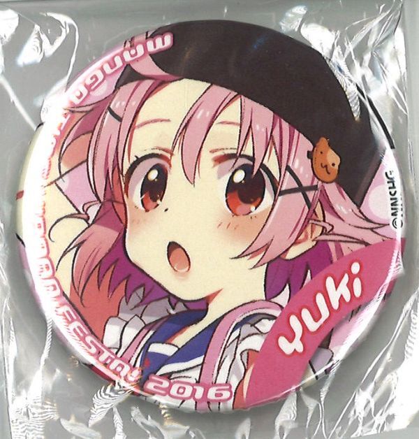 まんがタイムきららフェスタ2016 がっこうぐらし！ 缶バッジ 丈槍由紀