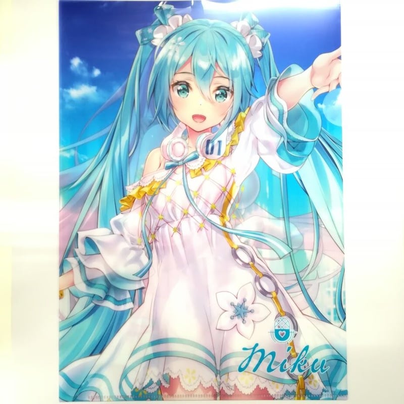 ボカロ 初音ミク クリアファイル ボーカロイド ボーカロイド 初音ミク&巡音ルカ A4クリアファイル 藤真拓哉 先生柄