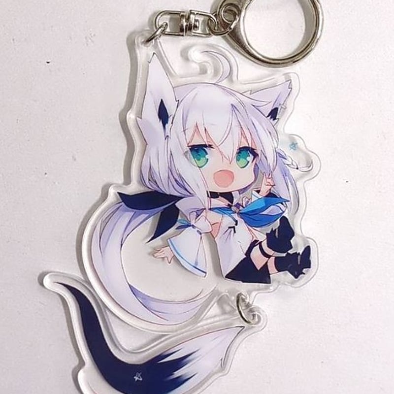 white parabellum（凪白みと先生）】”ホロライブ”白上フブキ尻尾付き