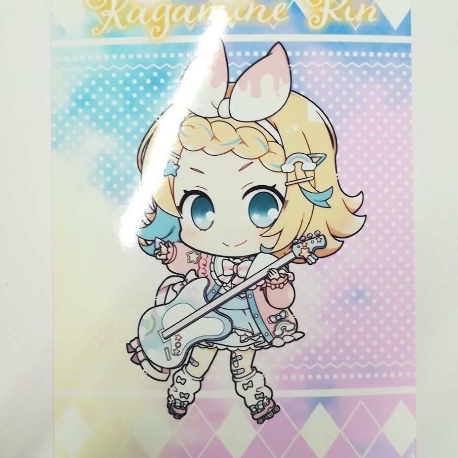 ボーカロイド 鏡音リン ブロマイド(SD) HATSUNE MIKU Digital Star