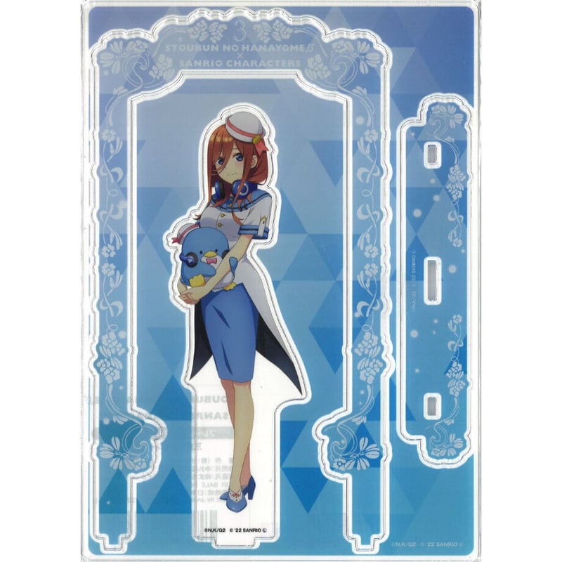五等分の花嫁∬ × サンリオキャラクターズ フレーム付き アクリル 