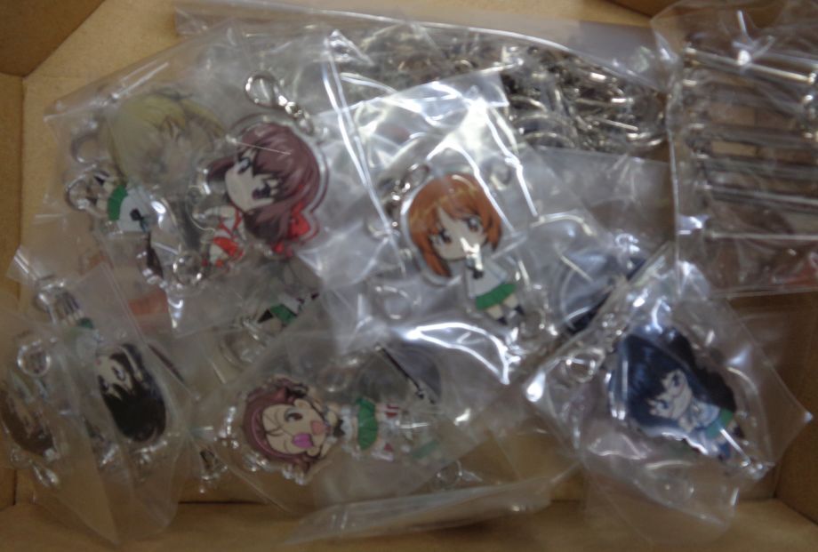 BVC限定 ガールズ&パンツァー劇場版つなげてアクリルコレクション ガールズ＆パンツァー劇場版 つなげてアクリルコレクション
