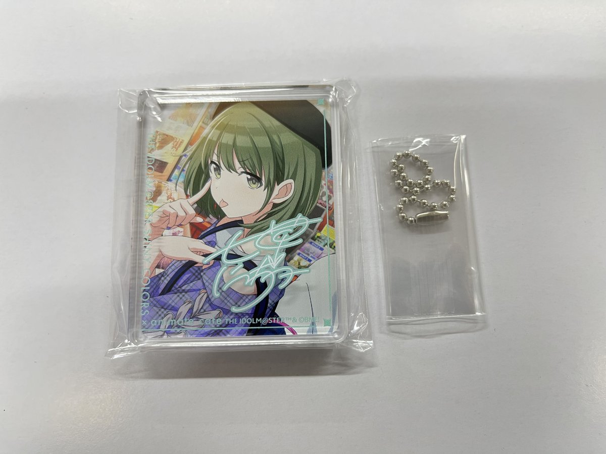 アイドルマスター 所恵美 CoLotta コロッタ 特典 アニメイトカフェ アニメイトカフェ アイドルマスター CoLotta コロッタ きらり①