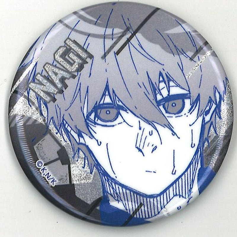 ブルーロック AnimeJapan2022 限定グリッター缶バッジ 糸師凛