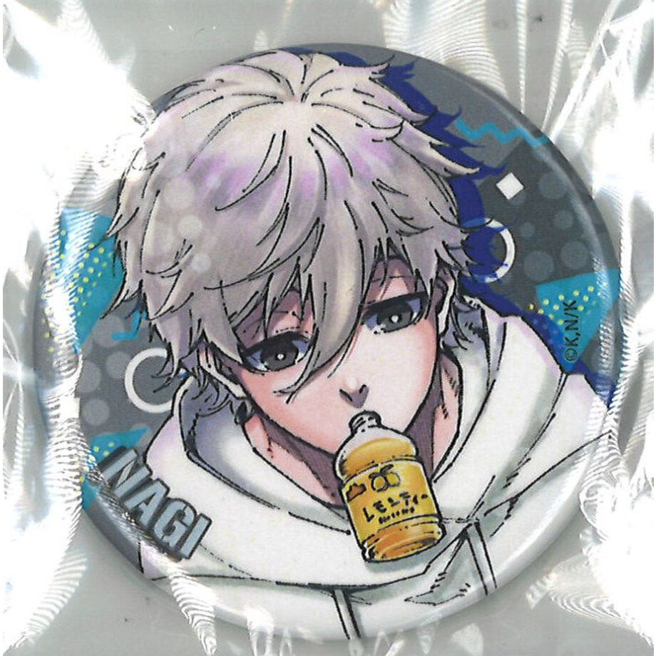 ブルーロックトレーディング缶バッジ カジュアル 凪誠士郎 | K-BOOKS