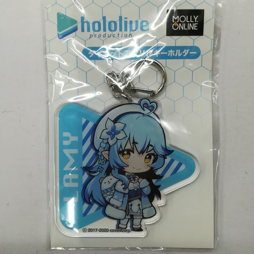 ホロライブ 雪花ラミィ アクリルキーホルダー MOLLY.ONLINEコラボ | K 