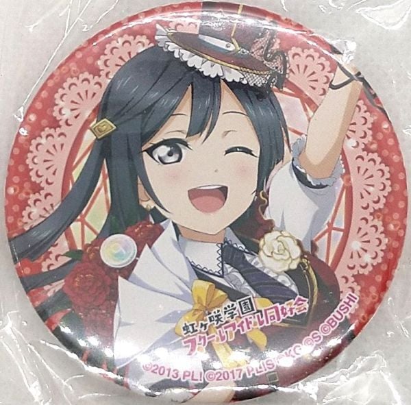 ラブライブ 虹ヶ咲 6th 缶バッジ 優木せつ菜 ラブライブ！虹ヶ咲学園スクールアイドル同好会 ラブライブ！フェス 缶