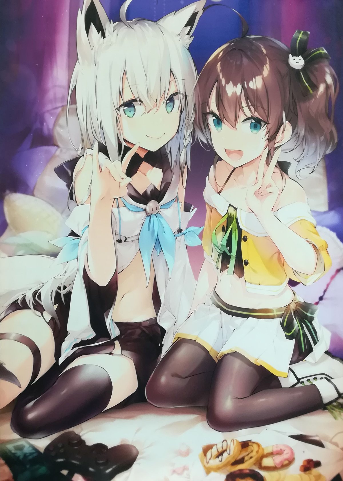 ホロライブ COMICUP25 B2タペストリー 白上フブキ×夏色まつり ホロライブ COMICUP25 B2タペストリー 白上フブキ×夏色まつり