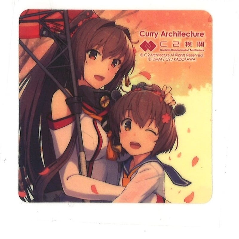 カレー機関・艦これアクリルボード大和さん（＆武蔵・雪風）セット