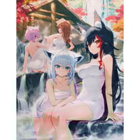 ホロライブ 三期生 B2タペストリー あかさあい Seaside 正規品 未開封 B2タペストリー ホロライブ 宝鐘マリン あかさ