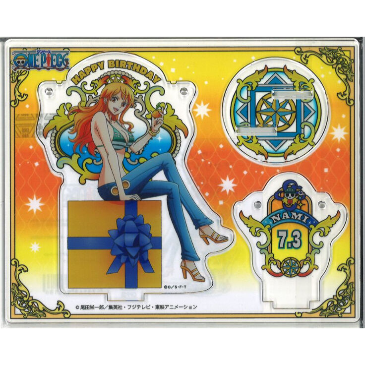 ONE PIECE ハッピーバースデー アクリルアクセサリースタンド [7.3