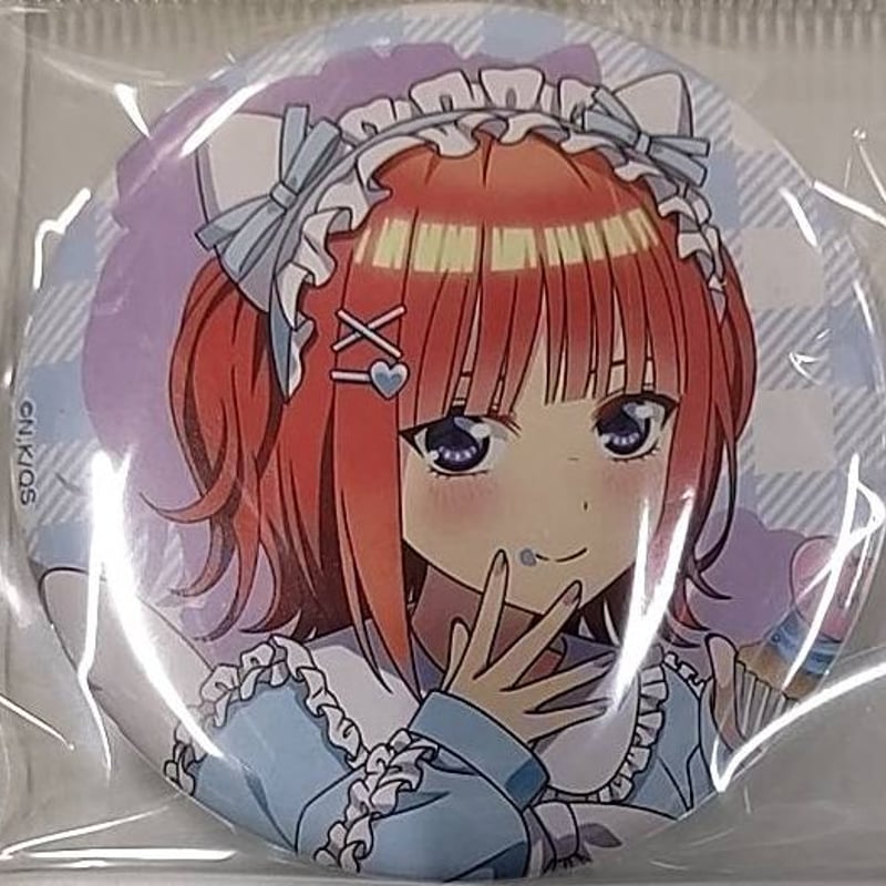 五等分の花嫁∽ Tree Village café トレーディング缶バッジ 中野二乃