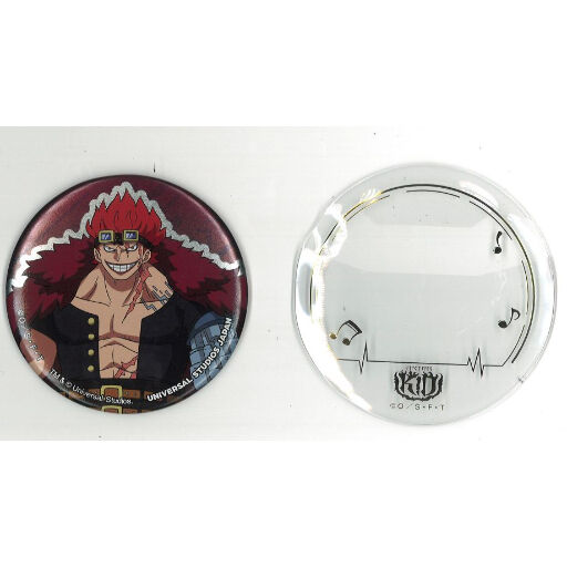 ワンピース ユースタス・キッド オールスター缶バッジ ONEPIECE コレクタブル缶バッジ（USJ2022）ユースタス・キッド