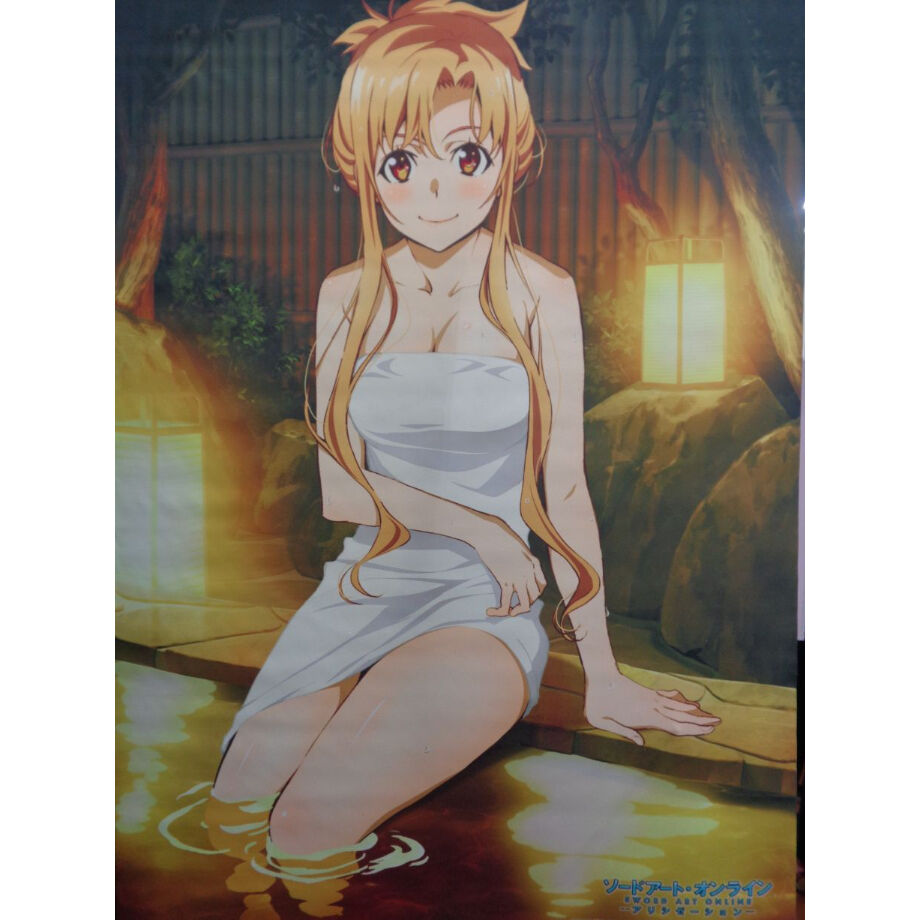 ソードアート・オンライン アリシゼーション アスナ温泉B2タペストリー