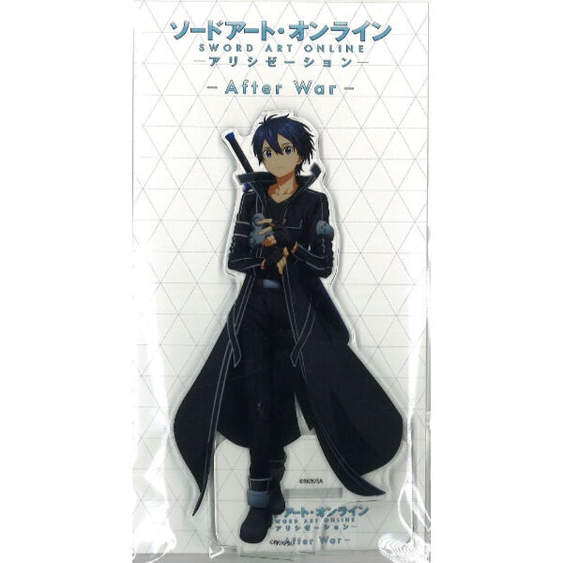 SAO アリシゼーション アクリルスタンド　キリト グッズ-スタンドポップ】ソードアート・オンライン アリシ