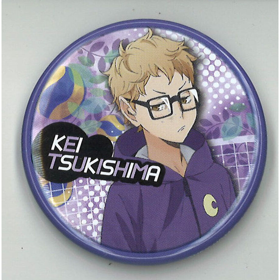 ハイキュー!! 思い出缶バッジ 月島蛍 | K-BOOKS 秋葉原