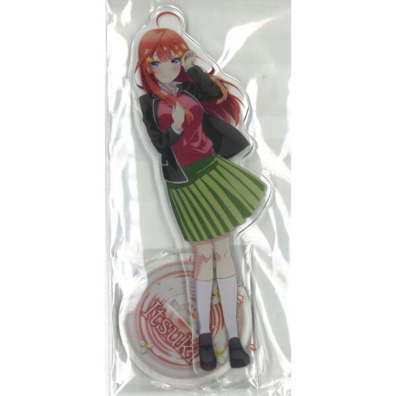 五等分の花嫁 マルイアネックス ポップアップ アクリルスタンド 五等分の花嫁 POP UP STOREが新宿マルイアネックス6FにてOPEN