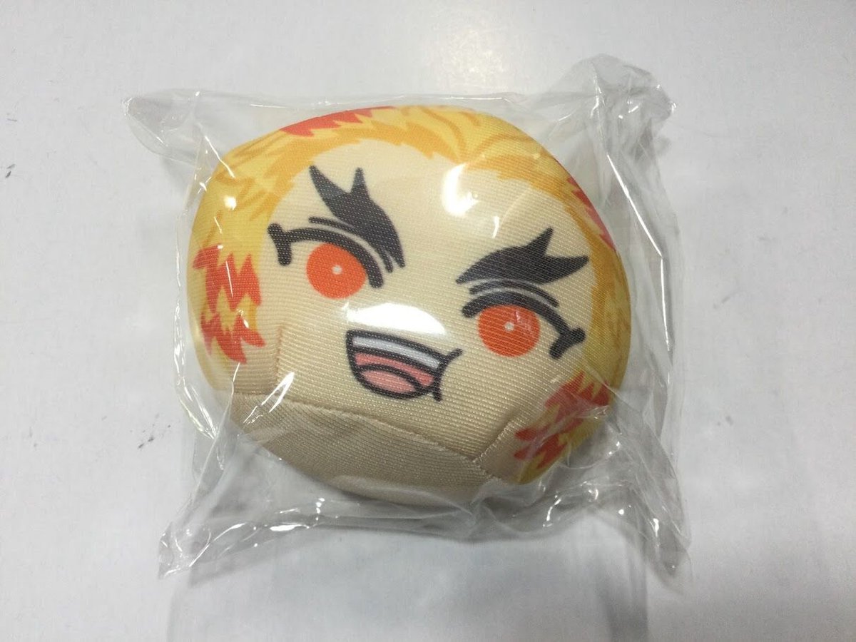 春先取りの 鬼滅の刃 おまんじゅうにぎにぎマスコット BOX特典 煉獄杏寿郎 ストラップ
