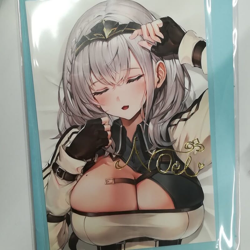 ホロライブ 白銀ノエル 誕生日記念2020 複製箔押しポストカード | K