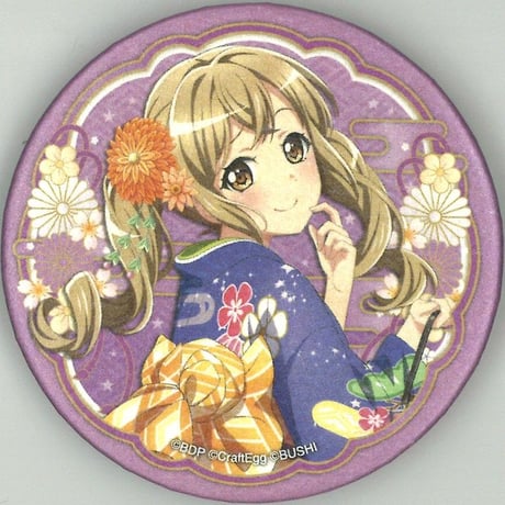 バンドリ　市ヶ谷有咲　OVA 缶バッジ　(缶バッジカバー付き） BanG Dream! バンドリ 市ヶ谷有咲 缶バッジ - メルカリ