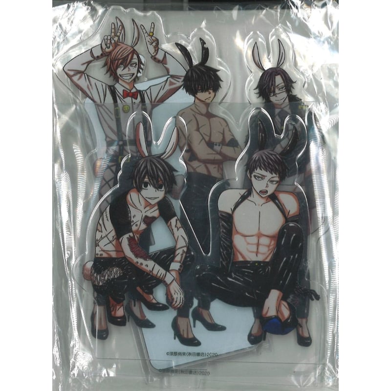 桃源暗鬼 アクリルジオラマ C102 矢颪碇 / 花魁坂京夜 / 淀川真澄