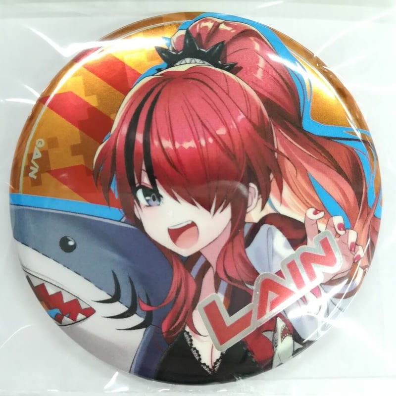 にじさんじ レイン・パターソン 缶バッジ ハーフアニバーサリー記念 