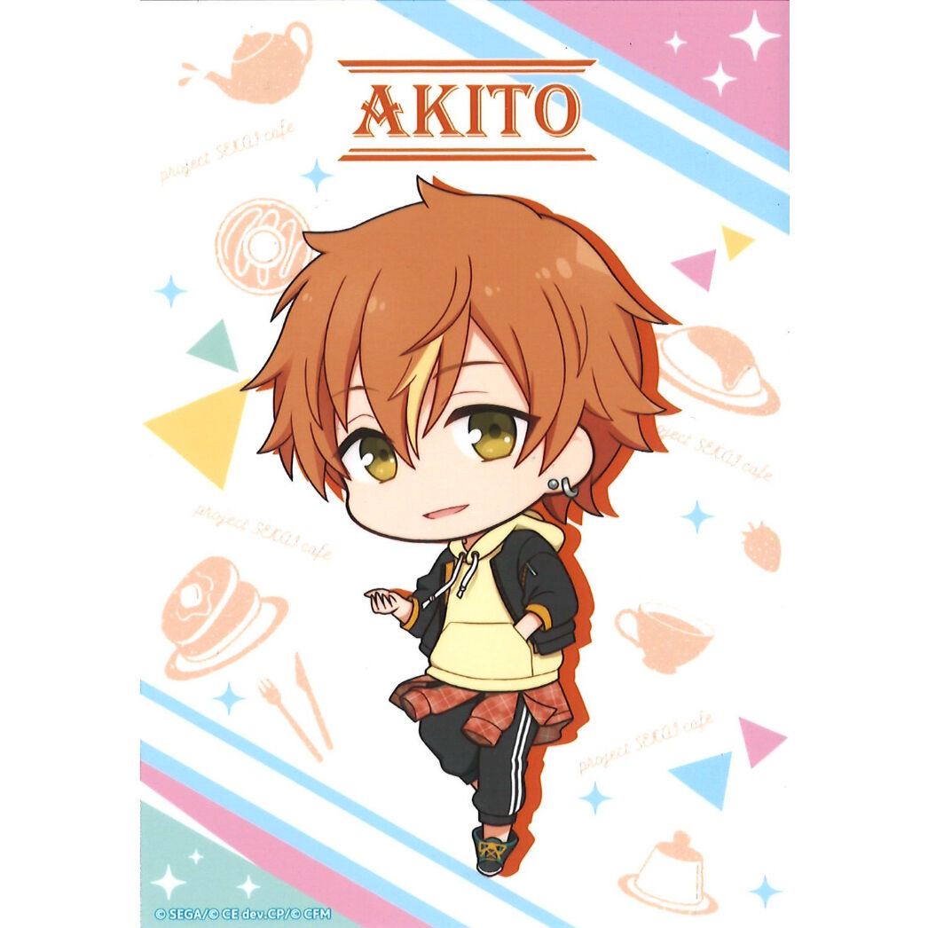 プロジェクトセカイ 東雲彰人 ブロマイド スイパラコラボカフェ | K