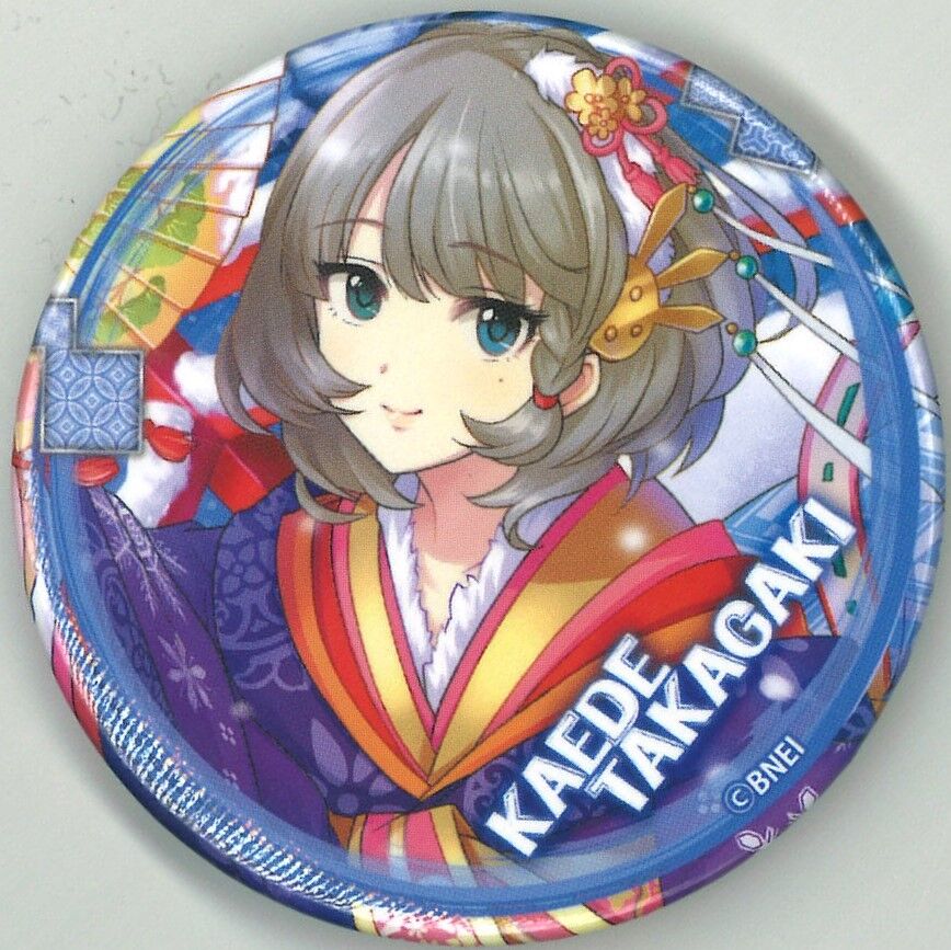 デレマス　高垣楓　デフォルメ缶バッジ　46個 デレマス 高垣楓 デフォルメ缶バッジ 46個 アイドルマスター