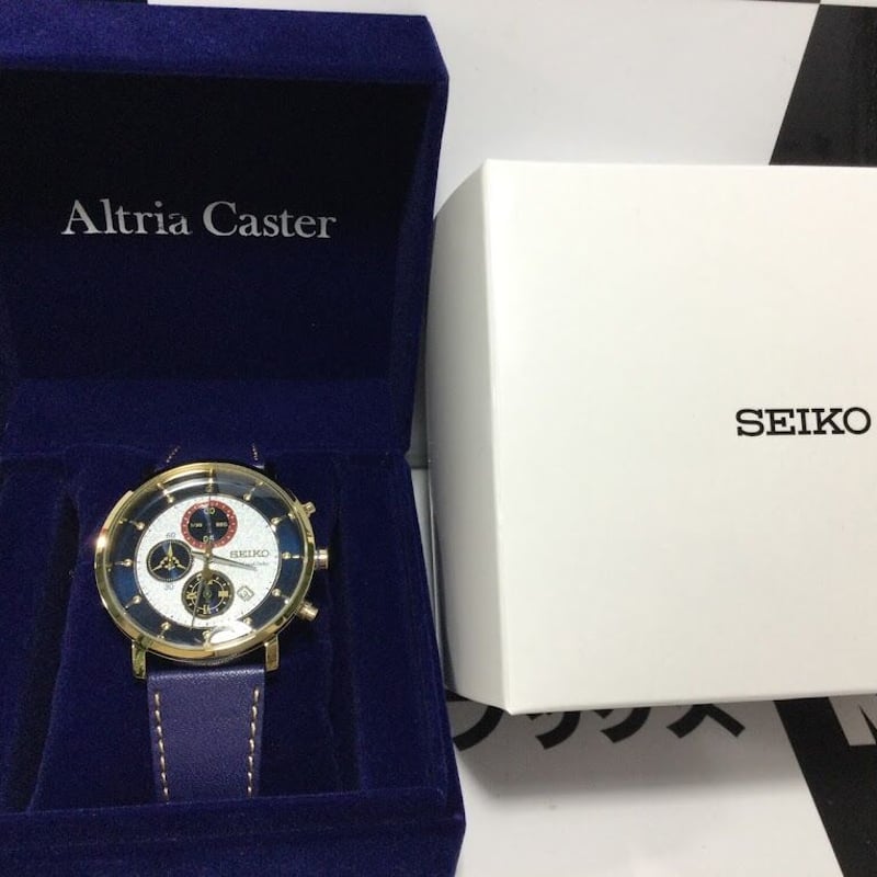 FGO キャスターアルトリア Seiko サーヴァントウォッチ ※盤面裏若干の