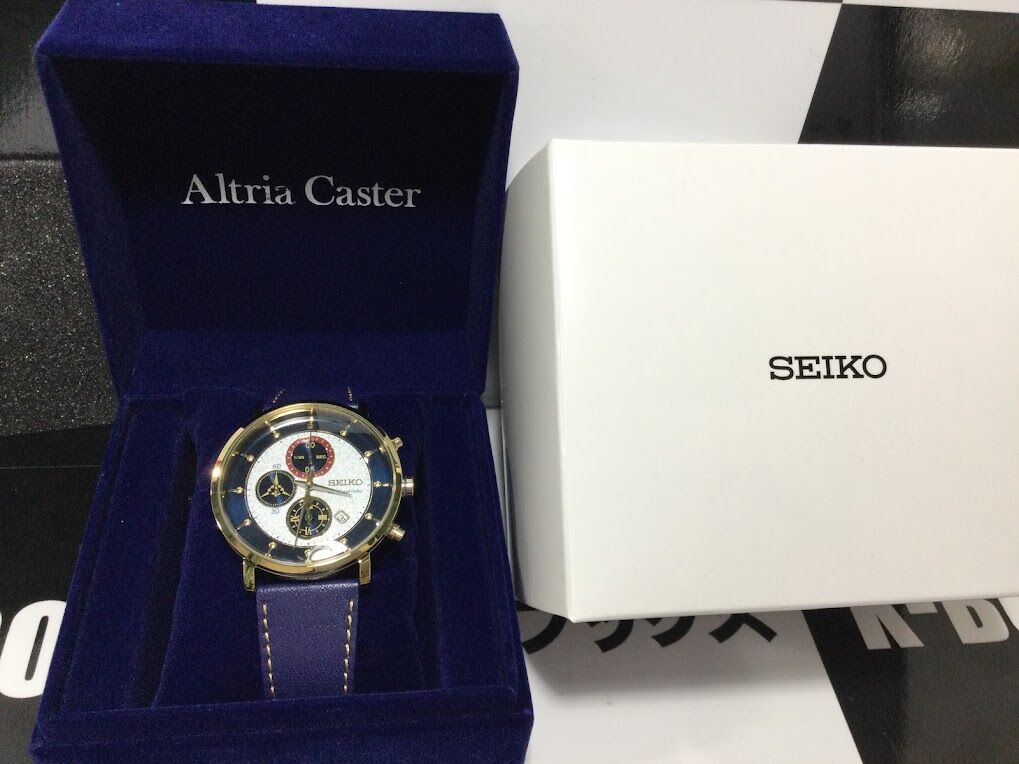 FGO キャスターアルトリア Seiko サーヴァントウォッチ ※盤面裏若干の