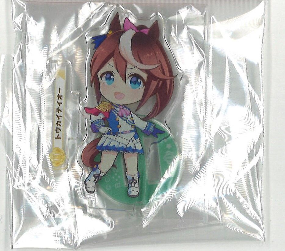 【希少】ウマ娘 ハピチャン ハピネス アクリルスタンド トウカイテイオー グッズ-スタンドポップ】『ウマ娘 プリティーダービー』 アクリル