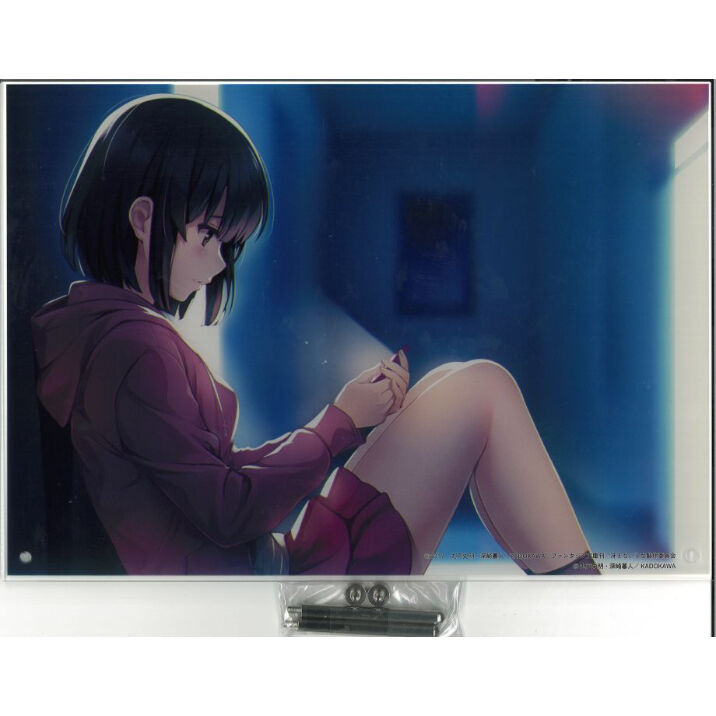 【最終値下げ】冴えない彼女の育てかた　深崎暮人展　加藤恵　アクリルボード 最終値下げ】冴えない彼女の育てかた 深崎暮人展 加藤恵