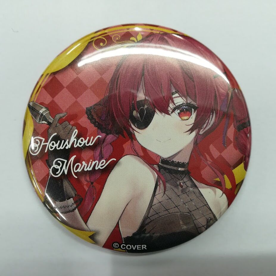 ホロライブ パセラ 宝鐘マリン 缶バッジ ホロライブ カラオケ パセラ 缶バッジ 宝鐘マリン 10個セット