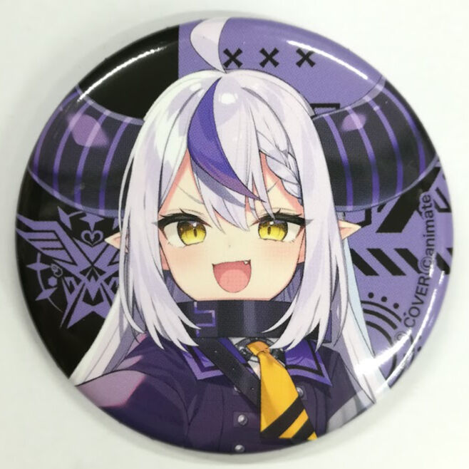 ホロライブ ラプラス・ダークネス 缶バッジ アニメイトコラボ | K