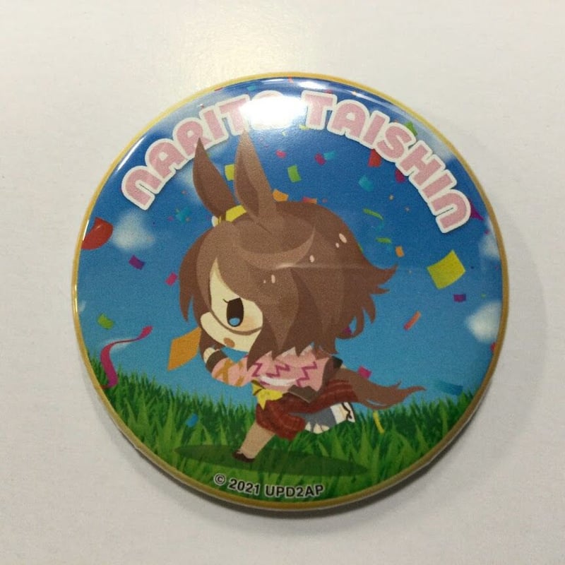 ウマ娘ナリタタイシン缶バッチ