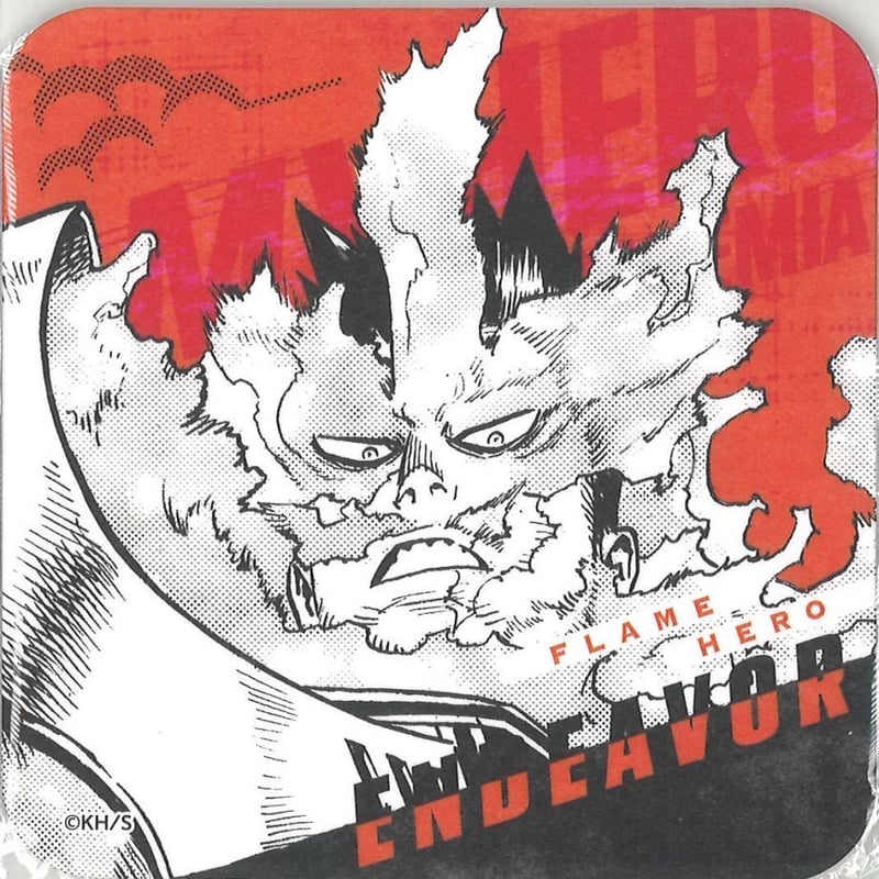 僕のヒーローアカデミア アートコースター エンデヴァー | K-BOOKS 秋葉原