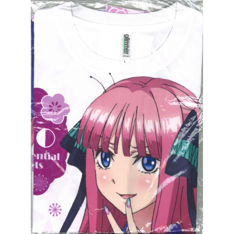 五等分の花嫁 フルグラフィックTシャツ 中野二乃 浴衣ver. 五等分の花嫁 フルグラフィックTシャツ 中野 二乃 浴衣ver