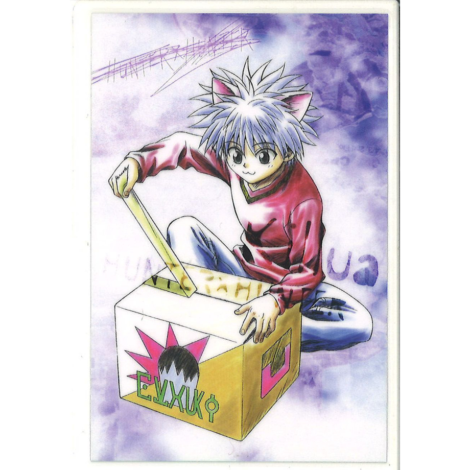HUNTER×HUNTER ハンターハンター　キルア　猫　ラミネート　カード HUNTER×HUNTER ラミネートカード キルア（ネコ耳） | K-BOOKS 秋葉原