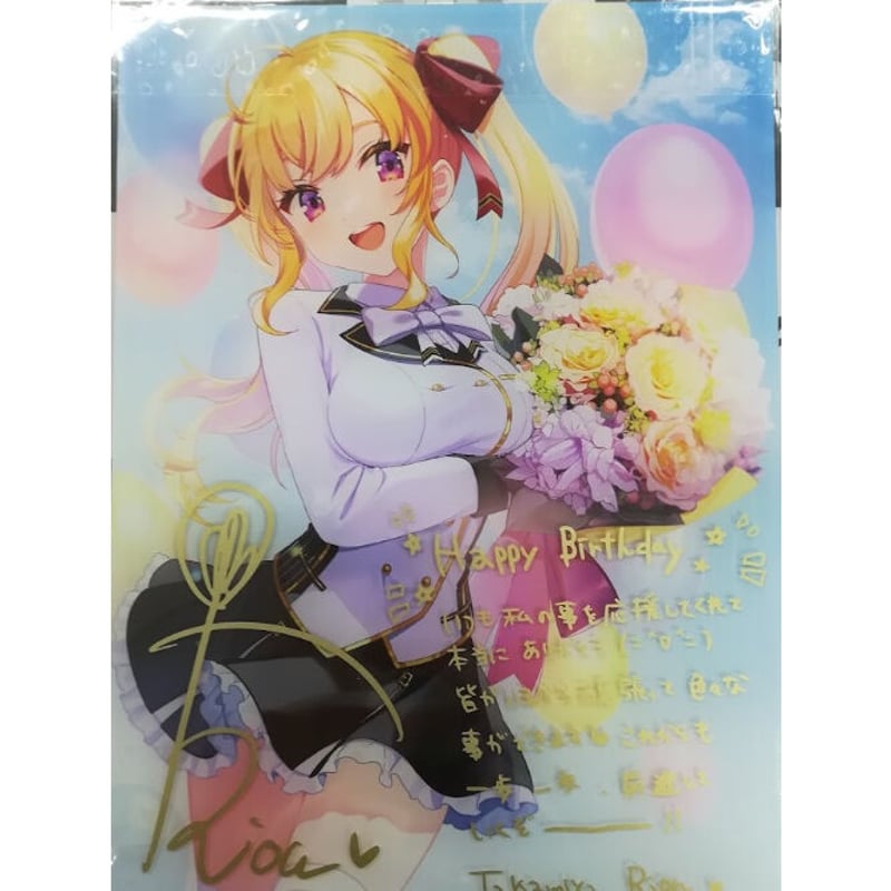 にじさんじ 鷹宮リオン アクリルパネル 誕生日記念グッズ | K