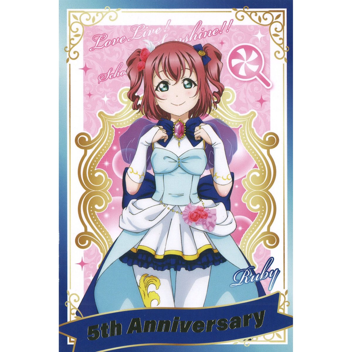 【超目玉】 ラブライブ!サンシャイン!! K-BOOKS | 黒澤ルビィ ポストカード PCアクセサリ・サプライ