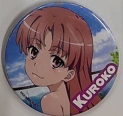 とある科学の超電磁砲 缶バッジ （約60mm） 白井黒子 | K-BOOKS 秋葉原
