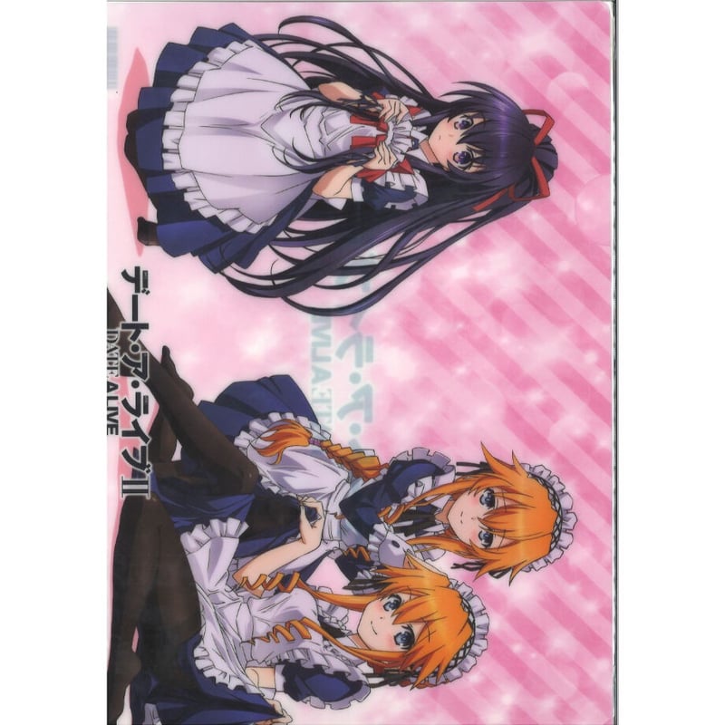 デート・ア・ライブ II A4クリアファイル（メイド服） | K-BOOKS 秋葉原