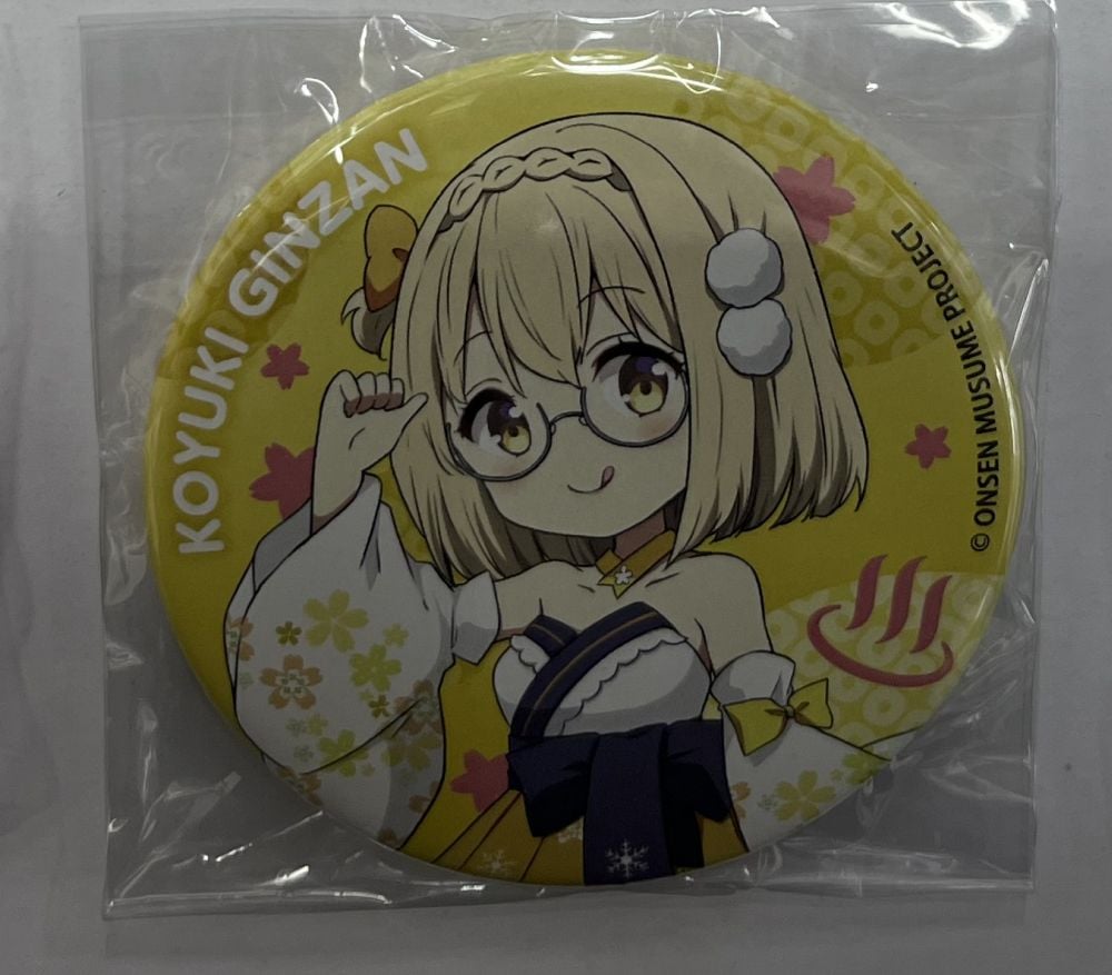 温泉むすめ　缶バッジ12個セット original