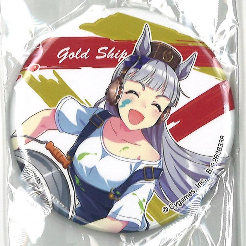 ウマ娘 カプセル缶バッジ ペインタースタイル ゴールドシップ | K