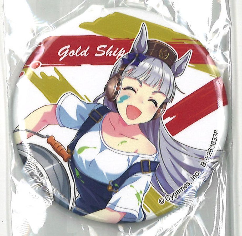 ウマ娘 カプセル缶バッジ ペインタースタイル ゴールドシップ | K