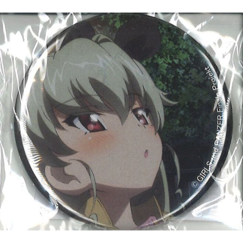 ガールズ＆パンツァー 缶バッジ アンチョビ | K-BOOKS 秋葉原